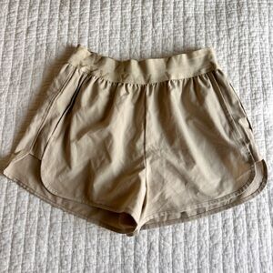 YYV Beige Athletic Shorts